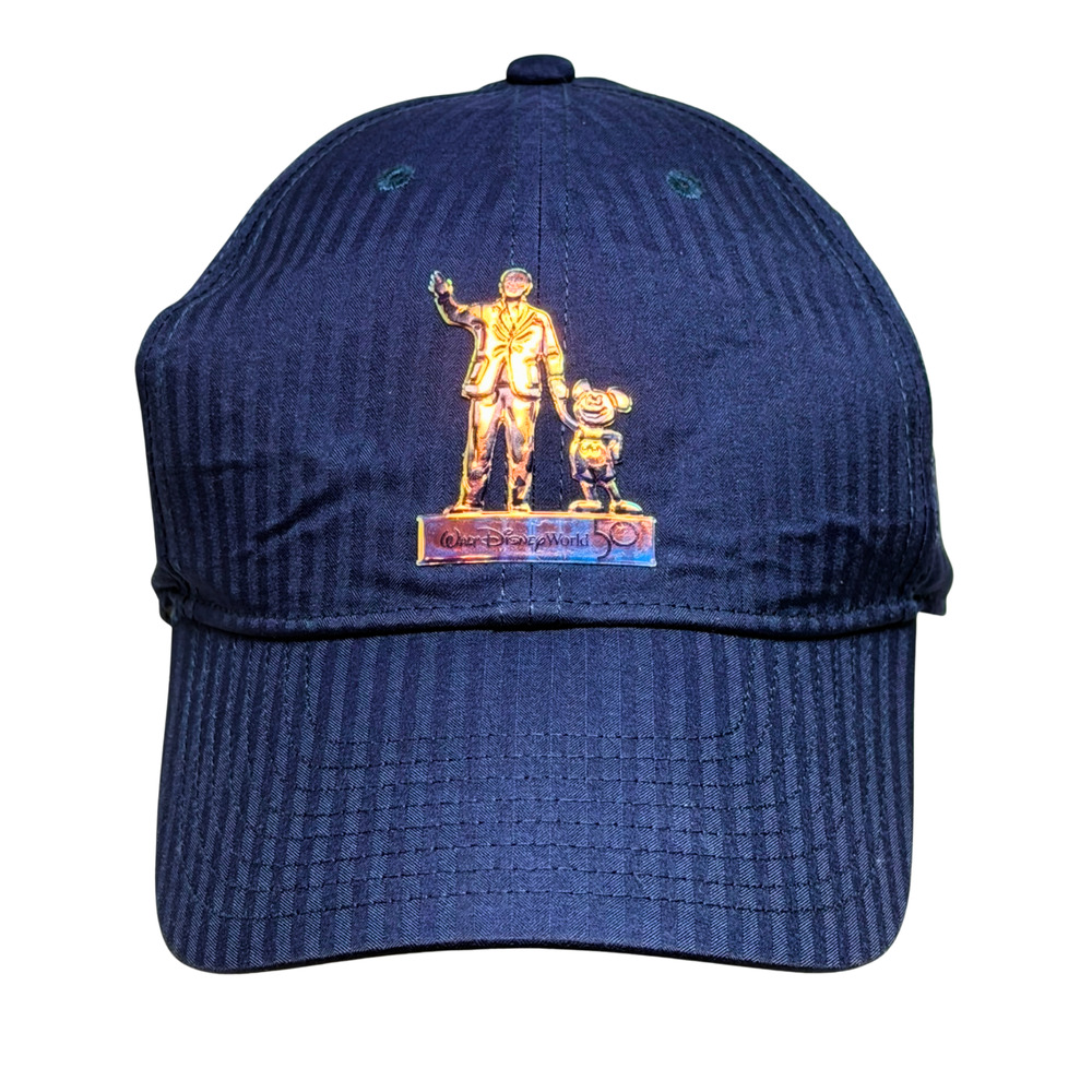 Walt Disney World 50th Nike Legacy91 Dri‑Fit Hat Walt & Mickey Hologram Navy